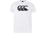 Canterbury - T-Shirt Da Uomo RD3893 (S) (Bianco/Nero)
