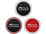 5Cc 60Mm Car Wheel Center Caps Hub Tyre Rim Cap Cover Per Fiat 500 Accessori Auto Rosso