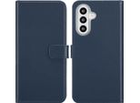 Custodia Per Samsung Galaxy A26 - Vera Pelle - Selencia Flap - Blu