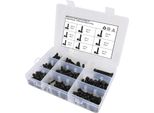 200Pcs Kit Di Bulloni A Testa Cilindrica Esagonale 9 Specifiche Bulloni Cilindrici Ad Alta Resistenza/Viti Nere