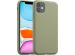 Cover Per Iphone 11 - Silicone - Custodia/Schienale Morbida Accezz - Verde