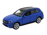 MERCEDES-BENZ Glc 12Cm In Metallo Modello Di Auto Con Motore A Strappo Auto Giocattolo Welly 25 (Blu-Metallico)