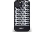 Dkny, Custodia Protettiva Iphone 13 Repeat Pattern Bottom Stripe, Nero