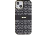 Dkny, Custodia Protettiva Magsafe Con Motivo A Strisce Tonali Ripetute Per Apple Iphone 13, Nero