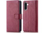 Custodia Per Cellulare Imoshion Per Samsung Galaxy A36 - Cover Flip A Libro - Rosso Scuro