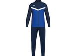 Jako Tuta In Poliestere Per Bambini Iconic, Colore:Royal/Navy, Taglia:152