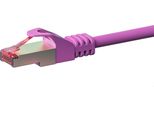 Cavo Di Rete Cat 6 Lsoh - S/Ftp - 3 Metri - Rosa