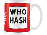 Il Grinch - Tazza Da Caffè "Who Hash"" PM11124 (Taglia Unica) (Rosso/Bianco/Nero)"