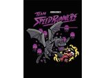 Minecraft - Stampa Su Tela "Team Speedrunners"" PM11110 (Taglia Unica) (Grigio/Giallo/Viola)"