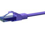 Cavo Di Rete Cat6A 100% Rame - U/Utp - 1,50 Metri - Viola