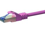 Cat 6A Netzwerkkabel Lsoh - S/Ftp - 1 Metro - Rosa