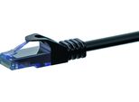 Cavo Di Rete Cat6A 100% Rame - U/Utp - 0,50 Metri - Nero