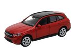 MERCEDES-BENZ Glc 12Cm In Metallo Modello Di Auto Con Motore A Strappo Auto Giocattolo Welly 25 (Rosso-Metallizzato)