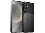 Per Samsung Galaxy S25 Plus 5G Antiurto Thunderbolt Tpu Custodia Del Telefono Cellulare Nero