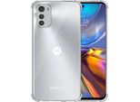 Custodia Per Motorola Moto E32 Trasparente - Custodia Antiurto In Silicone Tpu Con Paraurti Trasparente - Smartphonica