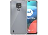 Custodia Per Motorola Moto E7 Trasparente - Custodia In Silicone Tpu Antiurto Con Paraurti Trasparente - Smartphonica
