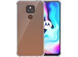 Custodia Per Motorola Moto E7 Plus Trasparente - Custodia In Silicone Tpu Antiurto Con Paraurti Trasparente - Smartphonica