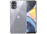 Custodia Per Motorola Moto G22 Trasparente - Custodia In Silicone Tpu Antiurto Con Paraurti Trasparente - Smartphonica