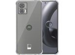 Custodia Per Motorola Edge 30 Neo Trasparente - Custodia In Silicone Tpu Antiurto Con Paraurti Trasparente - Smartphonica