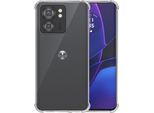 Custodia Per Motorola Edge 40 Trasparente - Custodia In Silicone Tpu Antiurto Con Paraurti Trasparente - Smartphonica