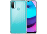 Custodia Per Motorola Moto E20 Trasparente - Custodia In Silicone Tpu Antiurto Con Paraurti Trasparente - Smartphonica