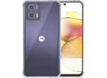 Custodia Per Motorola Moto G73 Trasparente - Custodia In Silicone Tpu Antiurto Con Paraurti Trasparente - Smartphonica