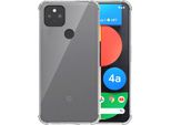 Custodia Per Telefono Adatta A Google Pixel 4A 5G Trasparente - Custodia In Silicone Tpu Antiurto Con Paraurti Trasparente - Smartphonica