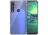 Custodia Per Motorola Moto G8 Plus Trasparente - Custodia In Silicone Tpu Antiurto Con Paraurti Trasparente - Smartphonica