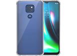 Custodia Per Motorola Moto G9 Play Trasparente - Custodia In Silicone Tpu Antiurto Con Paraurti Trasparente - Smartphonica