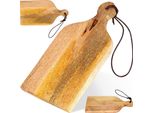 Vilde Tagliere In Legno Tagliere In Legno Piatto Da Portata In Legno Tagliere In Legno 19,5X10 Cm