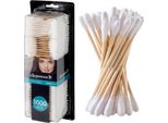 Boccioli Di Cotone Bastoncini Cosmetici In Bambù E Cotone Ecologici 1000 Pz.