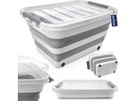 Contenitore Orion Box Di Stoccaggio Box Di Stoccaggio Con Ruote Pieghevolef Kemp 30 L