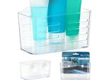 Mensola Per Doccia Mensola Per Doccia Cestino Per Doccia Mensola Per Bagno Con Ventose 15,5X8X8,2 Cm