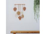 Deccaro Applique In Macramè "Bar"", Ocra, 40 X 82 Cm"