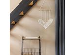 Deccaro Applique In Macramè "Bar"", Beige, 40 X 82 Cm"