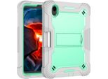 Custodia Per Ipad Mini 2024/Ipad Mini 2021, Custodia Protettiva Ibrida Rugged Per Tablet Con Supporto Minze
