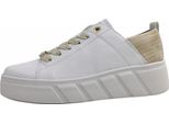 Scarpe Da Ginnastica Rieker - Pelle Bianca : 41 : Taglia Normale: 41 Larghezza: Normale