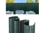 Jayseuw Schermo Privacy In Pvc Rinforzo Interno, Schermo Privacy Balcone Con Fascette, Privacy Recinzione Frangivento Impermeabile Senza Foratura Per Balcone Giardino, Verde 0,9 X 3M