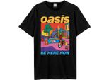Amplified - Maglietta "Be Here Now"" Per Uomo/Donna Unisex GD2175 (3XL) (Nero)"