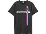 Amplified - Maglietta "Knebworth"" Per Uomo/Donna Unisex GD2193 (L) (Charcoal)"