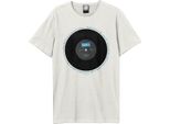 Oasis - Maglietta "Live Forever"" Unisex Uomo/Donna GD2197 (L) (Bianco Sporco)"