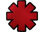 Red Hot Chilli Peppers - Toppa Con Stella Applicata Con Il Ferro, Scollatura In Tessuto RO12905 (Taglia Unica) (Rosso/Nero)