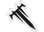 Trivium - Logo - Toppa Da Applicare Con Il Ferro, Tessuto RO12892 (Taglia Unica) (Nero/Bianco)