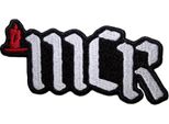 My Chemical Romance - Logo - Toppa Da Stirare, Tessuto RO12847 (Taglia Unica) (Nero/Bianco/Rosso)