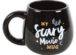 Something Different - Tazza Da Caffè "My Scary Movie"", Arrotondata SD6655 (Taglia Unica) (Nero/Bianco)"