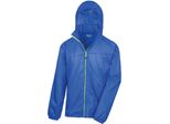 Result - Giacca Pieghevole Da Uomo BC5528 (Xxl) (Blu Royal/Lime)