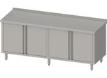 Armadio Da Lavoro Con Ante A Battente 2000X700X850 Mm, Con Supporto, Saldato
