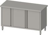Armadio Da Lavoro Con Ante A Battente, 1800X600X850 Mm, Con Armadio Con Ante A Battente A Sinistra, Senza Supporto, Saldato