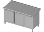 Armadio Da Lavoro Con Ante A Battente 2000X700X850 Mm, Con Armadio Ad Ante A Battente A Sinistra, Con Supporto, Saldato