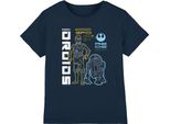 Star Wars - Maglietta "Droidi Ribelli"" Per Bambini TV3200 (152-158) (Blu Navy)"